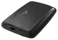 Card Case PEARL - leather Nappa Black